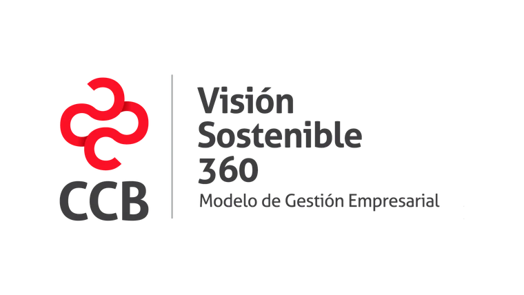 Logo de Visión Sostenible 360, Modelo de Gestión Empresarial de la CCB
